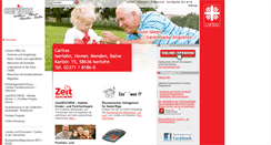 Desktop Screenshot of caritas-iserlohn.de